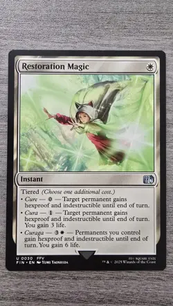 Restoration Magic (U) #30 FINAL FANTASY MTG NM - Image 1