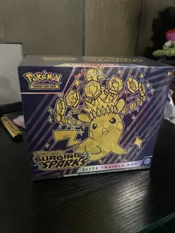 Pokemon TCG Surging Sparks Elite Trainer Box - SV08 Factory Sealed - Image 1