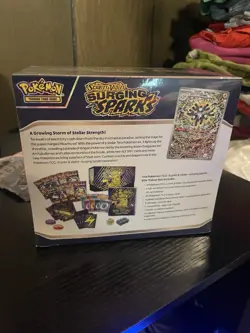 Pokemon TCG Surging Sparks Elite Trainer Box - SV08 Factory Sealed - Image 2