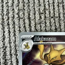 Pokemon Center Stamped Alakazam 009 Pokemon Mega Evolutions - ETB Promo Sealed - Image 2