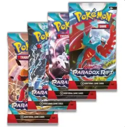 Pokemon TCG - Paradox Rift Booster Pack Bundle (x4 Packs - Artset) - Image 1