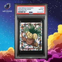 Carte Pokemon Exeggutor / Noadkoko S16 PSA 8 Sticker Prism Cracked Ice Merlin - Image 1