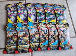 Pokemon Mega Evolution Sleeved Booster Packs Lot Of 12 - Image 1