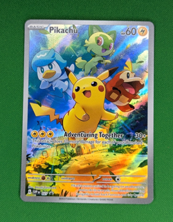 POKEMON TCG - Pikachu - Black Star Promo - 027 - Promo Full Art - NM - Image 1