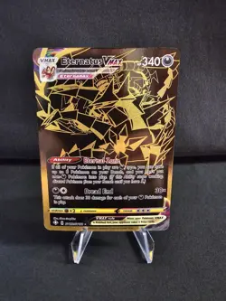 Eternatus VMAX SV122/SV122 Secret Rare Gold Pokemon Shining Fates TCG NM - Image 1