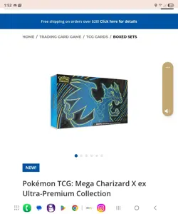 PRESALE Pokemon TCG Phantasmal Flames Mega Charizard X EX UPC CONFIRMED 11/14 - Image 1