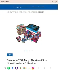 PRESALE Pokemon TCG Phantasmal Flames Mega Charizard X EX UPC CONFIRMED 11/14 - Image 2