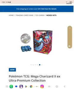 PRESALE Pokemon TCG Phantasmal Flames Mega Charizard X EX UPC CONFIRMED 11/14 - Image 4
