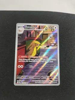 Gumshoos 153/132 Illustration Rare Pokemon Mega Evolution NM - Image 1