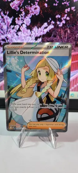 Lillie’s Determination #169 - Pokemon’s Mega Evolution M/NM - Image 2