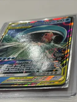 Pokemon TCG S&M Magikarp & Wailord GX SM166 Towering Splash Promo - Binder Copy - Image 3