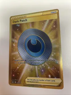 Dark Patch Secret 216/196 Secret Rare Pokemon TCG SWSH11 Lost Origin NM Freeship - Image 1