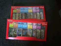 2 Pokemon TCG Prismatic Evolutions Costco 8 Mini-Tin Bundle - Image 1