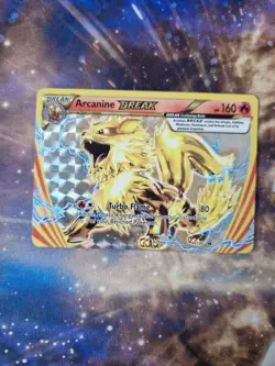 Pokemon - Arcanine BREAK (XY180) Promo Holo Rare | Arcanine Break Box LP - NM - Image 1