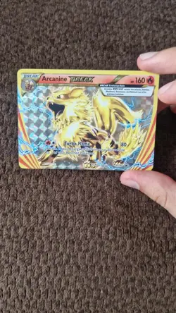 Pokemon - Arcanine BREAK (XY180) Promo Holo Rare | Arcanine Break Box LP - NM - Image 2