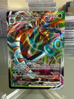 Dhelmise VMAX Holofoil 010/072 Ultra Rare Shining Fates Near Mint Pokemon - Image 1