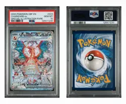 2023 POKEMON OBF EN-OBSIDIAN FLAMES #223 CHARIZARD EX PSA 10 - Image 1