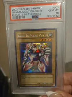 PSA 10 Yugioh Gamma The Magnet Warrior DOR-003 PSA 10 - Image 1
