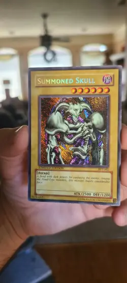 Summoned Skull BPT-002 Secret Rare Limited Edition LP/MP - Image 2