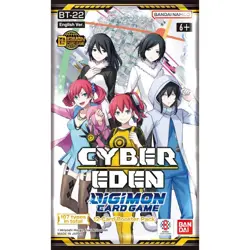 Digimon English Trading Card Game - Cyber Eden BT22 - BOOSTER PACK (12 Cards) - Image 1
