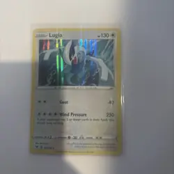2020 Lugia Holo Rare 132/185 Vivid Voltage Pokemon Card NM-MT - Image 1