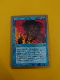 Force of Will. Gold Border WC Seattle 1997 MTG Card - Image 1
