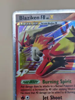 2009 Pokemon TCG Supreme Victors Blaziken FB Lv.X Holo Card 142/147 MP - Image 5