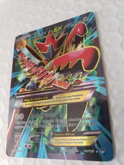 Pokemon M Mega Scizor EX (Full Art) 120/122 Breakpoint Holo Card Very Good+ - Image 3