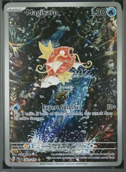 NM Magikarp 203/193 Paldea Evolved Illustration Rare Holo Pokemon Card - Image 1