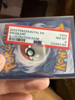 NM Magikarp 203/193 Paldea Evolved Illustration Rare Holo Pokemon Card - Image 3