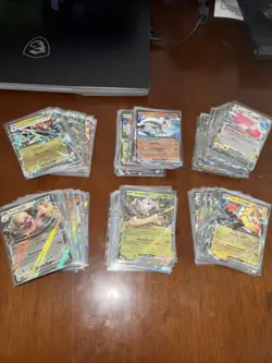 279 EX Pokemon Cards Bulk Lot All Double Rares Holos - Image 1