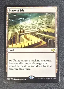 Maze of Ith Dominaria Remastered Regular MTG NM Magic Card - Image 1