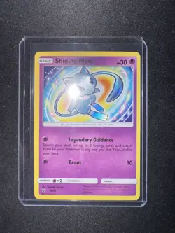 Pokemon TCG Shining Mew Holo Rare Card 40/73 Shining Legends - Image 1