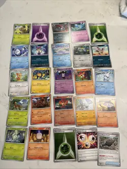 Lot # 25 Of 25 Pokemon Cards Gem Mint - Image 1