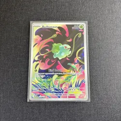 Bulbasaur 133/132 English MEG EN-Mega Evolutions Illustration Rare Pokemon Card - Image 1