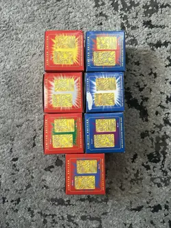 1999 Burger King Pokemon Gold Plated 23K Card Set of 7 (Reds Sealed) - Image 3