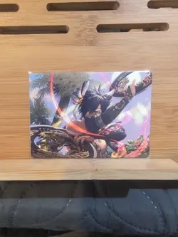 Dancer's Chakrams Art Card (Gold-Stamped Signature) - Art Series: FINAL FANTASY - Image 1