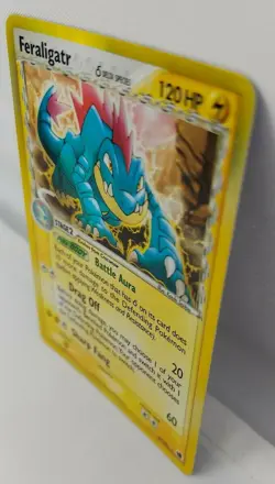 Pokemon Card TCG - Feraligatr 2/101 Reverse Holo Foil - EX Dragon Frontiers LP - Image 3