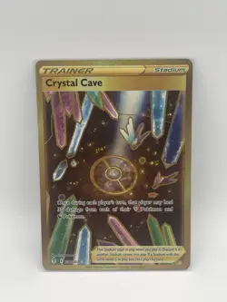 Crystal Cave Secret Rare - Evolving Skies 230/203 NM Pokemon Card SWSH07 - Image 1