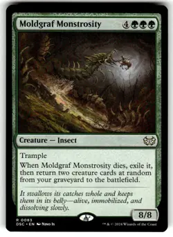 Moldgraf Monstrosity Commander: Duskmourn: House of Horror Regular MTG - Image 1