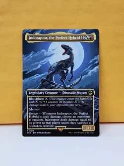 1x Indoraptor, the Perfect Hybrid, NM, REX, Magic: the Gathering, MtG - Image 1