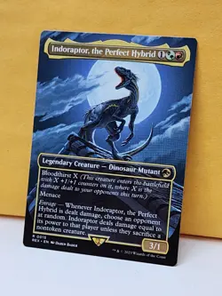 1x Indoraptor, the Perfect Hybrid, NM, REX, Magic: the Gathering, MtG - Image 2