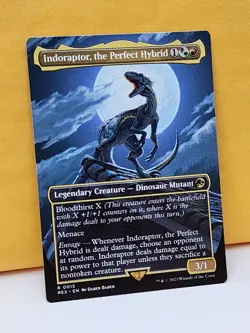 1x Indoraptor, the Perfect Hybrid, NM, REX, Magic: the Gathering, MtG - Image 3