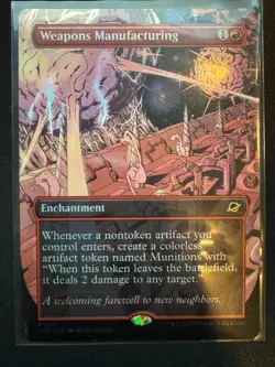 Weapons Manufacturing (Borderless) Edge of Eternities Foil - Image 1