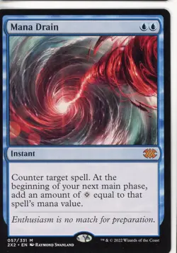 2023 Magic the Gathering Force of Will Instant Foil Dominaria Remastered - Image 3