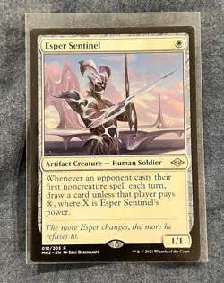 Magic the Gathering Esper Sentinel Modern Horizons 2, Regular Rare - Image 1