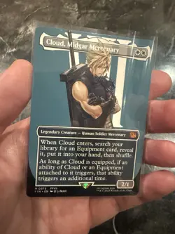 Cloud, Midgar Mercenary (Borderless) Final Fantasy Regular - Image 1