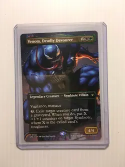 MTG Venom, Deadly Devourer Borderless 22 MTG Marvel's Spider-Man Non-Foil - Image 3
