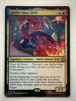 MTG Spider-Man R Spider-Man 2099 Regular 0150 Marvel’s Spider-Man NM SPM - Image 1