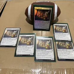 Magic The Gathering Hare Apparent Lot Of 5 Non Foil 1 Foil Foundations - Image 2